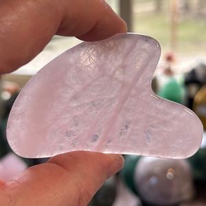 🎄SALE🎄Rose Quartz Gua Sha Stone!